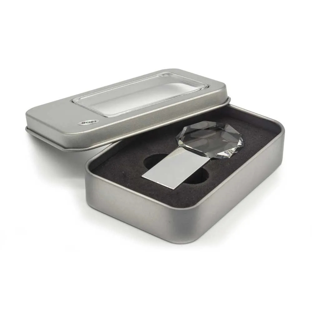 Diamond Shaped Crystal USB 5