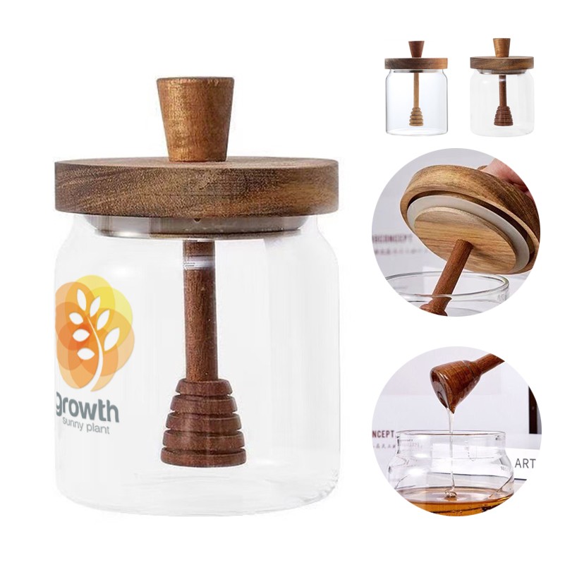 Sealed storage jar with honey sticks 3