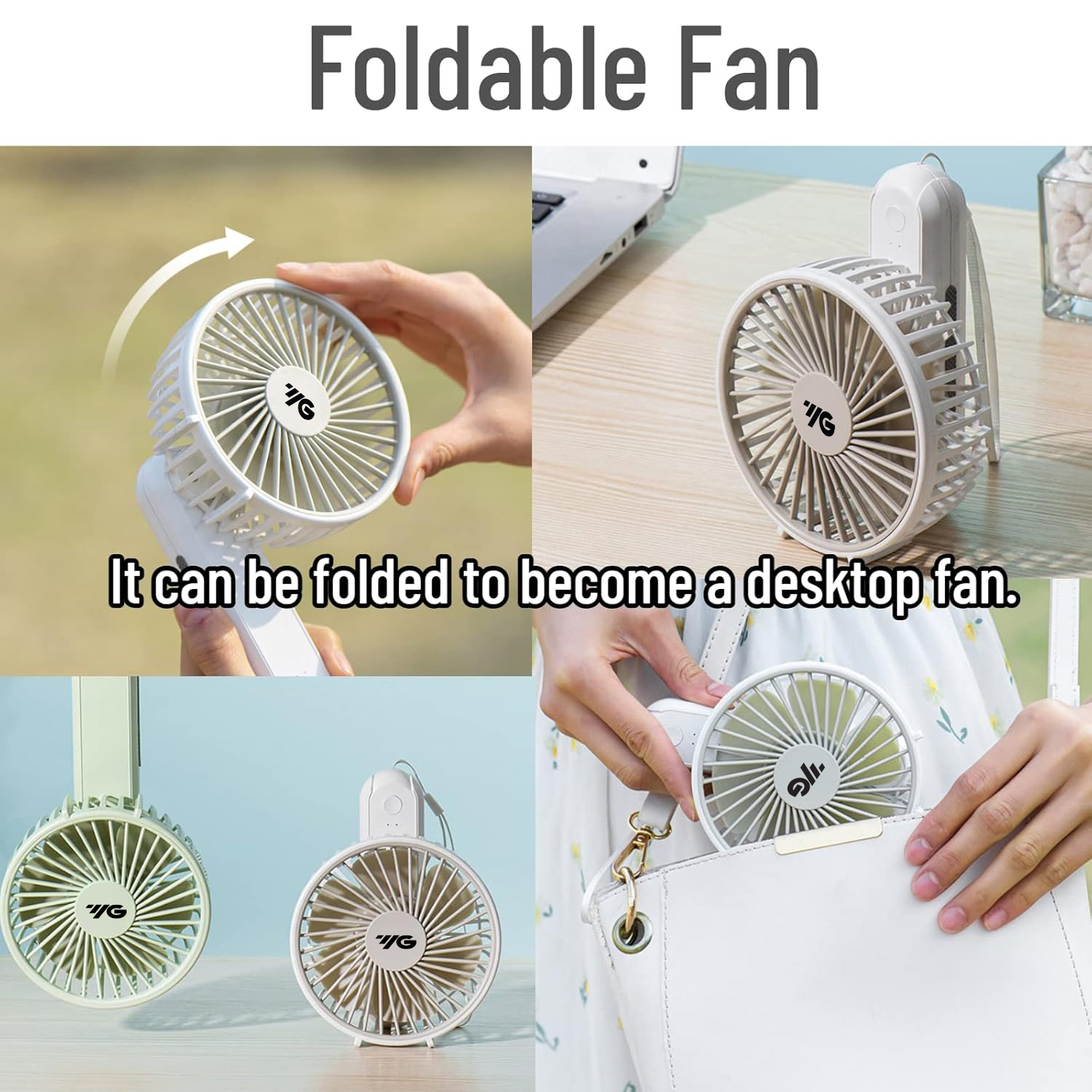 Two-Way Folding Hand Fan 1