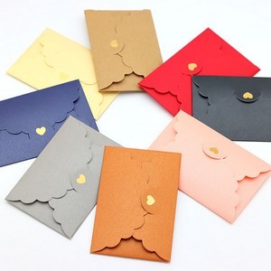 Wavy Edge Pearl Paper Envelope 11