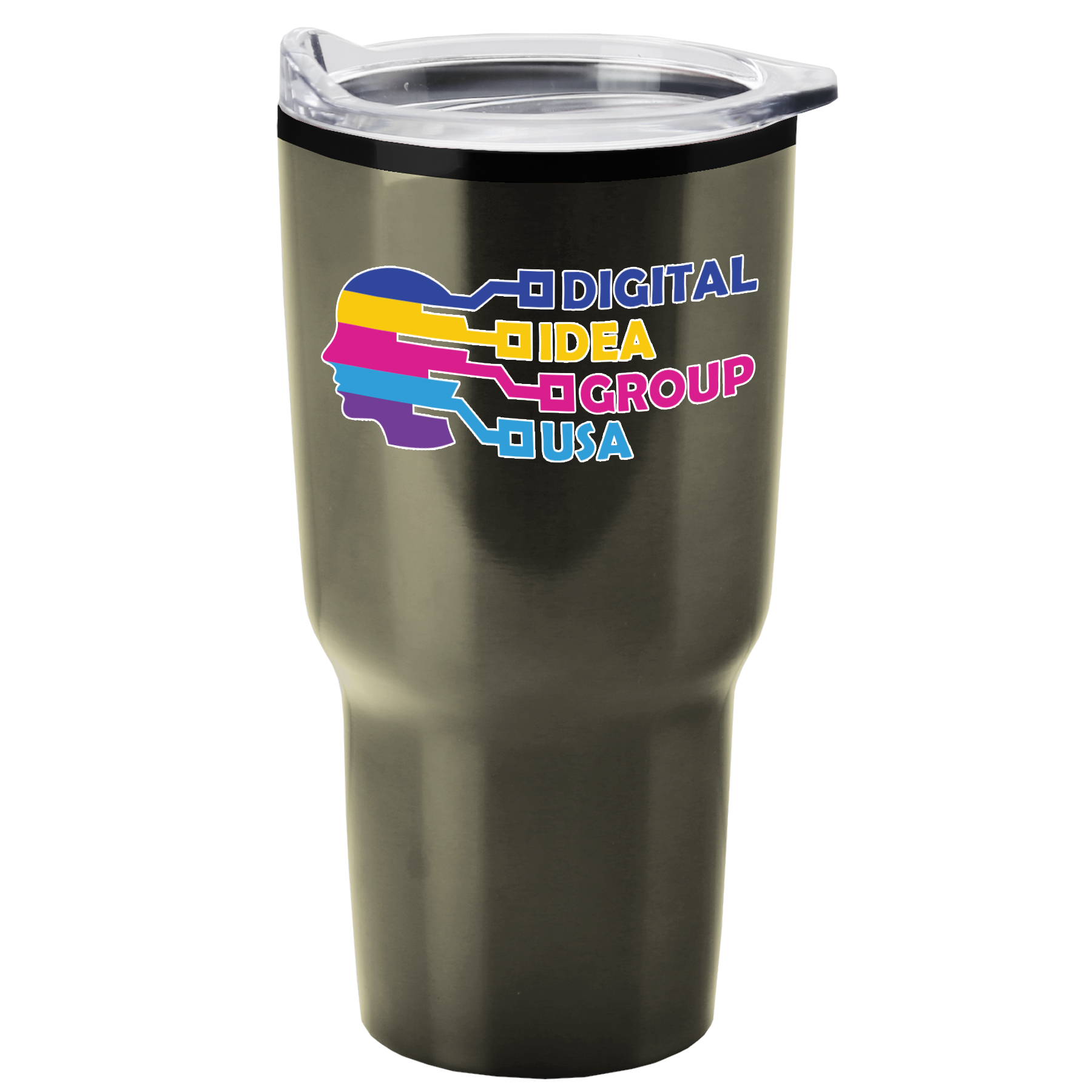 The Aurora - 28 Oz. Digital Stainless Steel Auto Tumbler 3