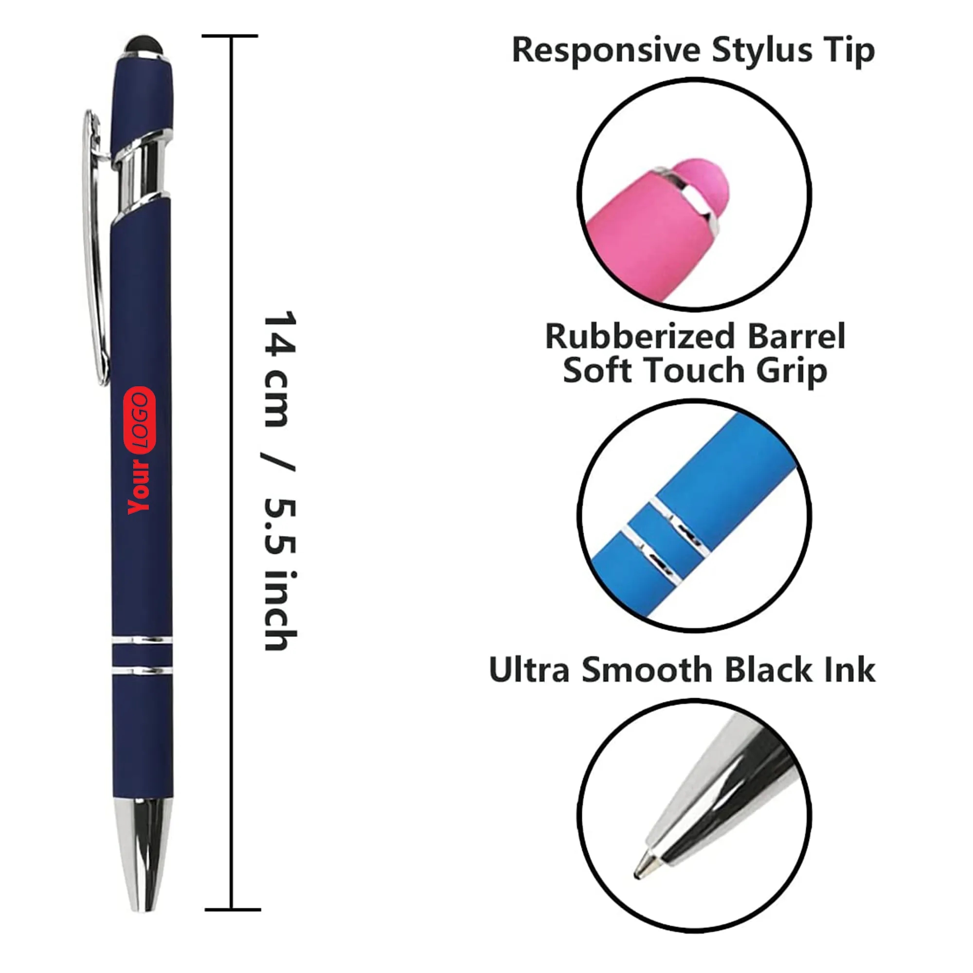 2-in-1 Stylus Ballpoint Pen 2