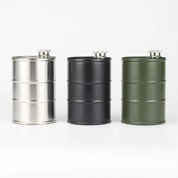 Personalized Barrel Flask 2