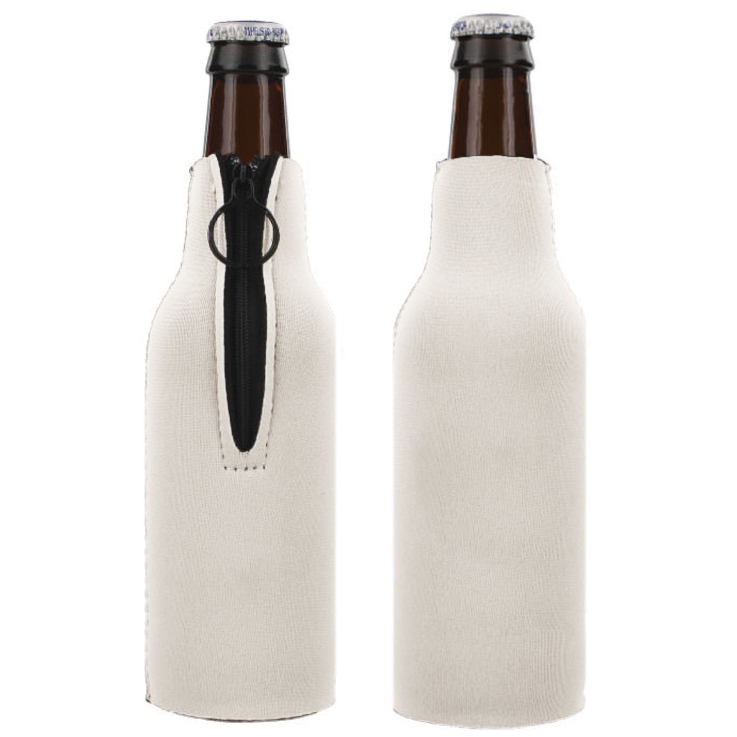Neoprene 12 OZ. Bottle Cooler w/Zipper, custom koozie with logo imprint 9