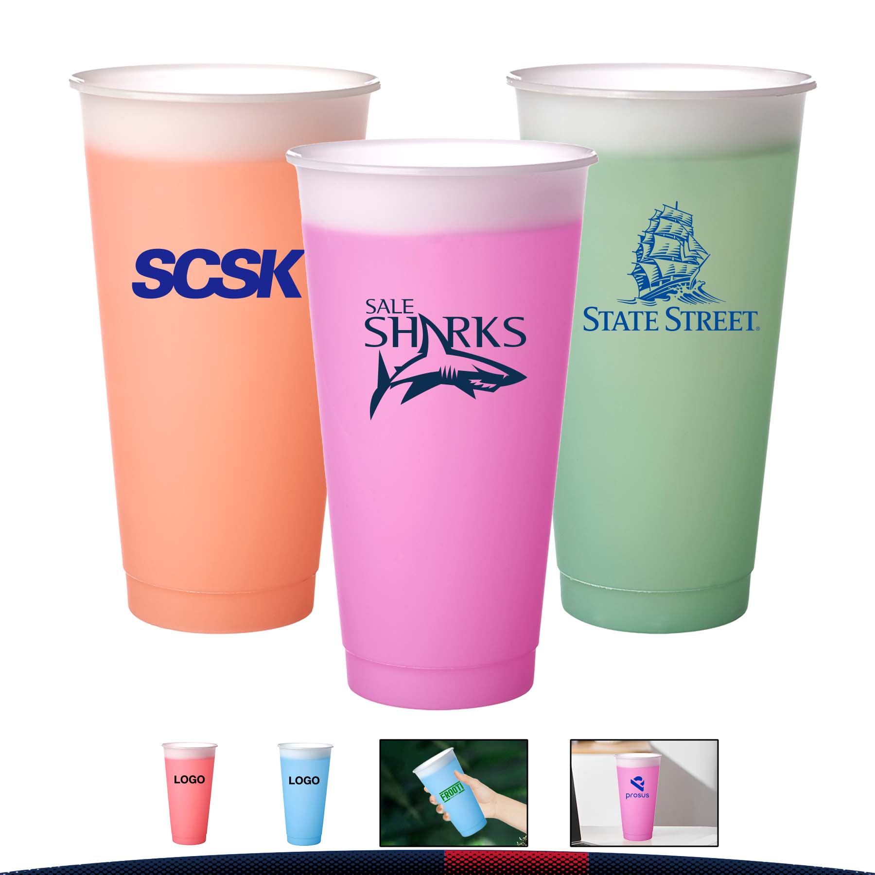 24 oz. Ritos Color Changing Stadium Cups 3