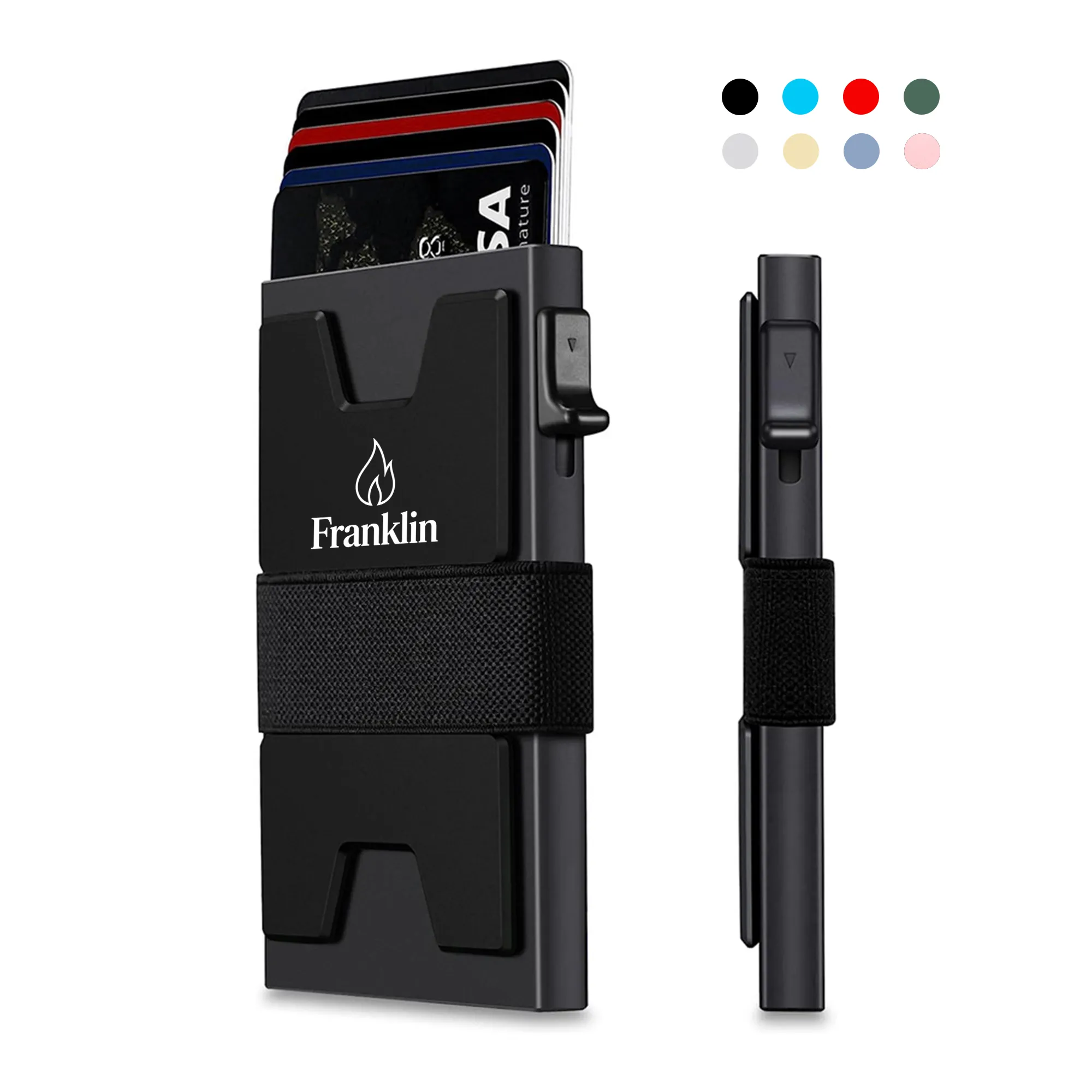 MOQ20 RFID Blocking Card Holder Wallet 10