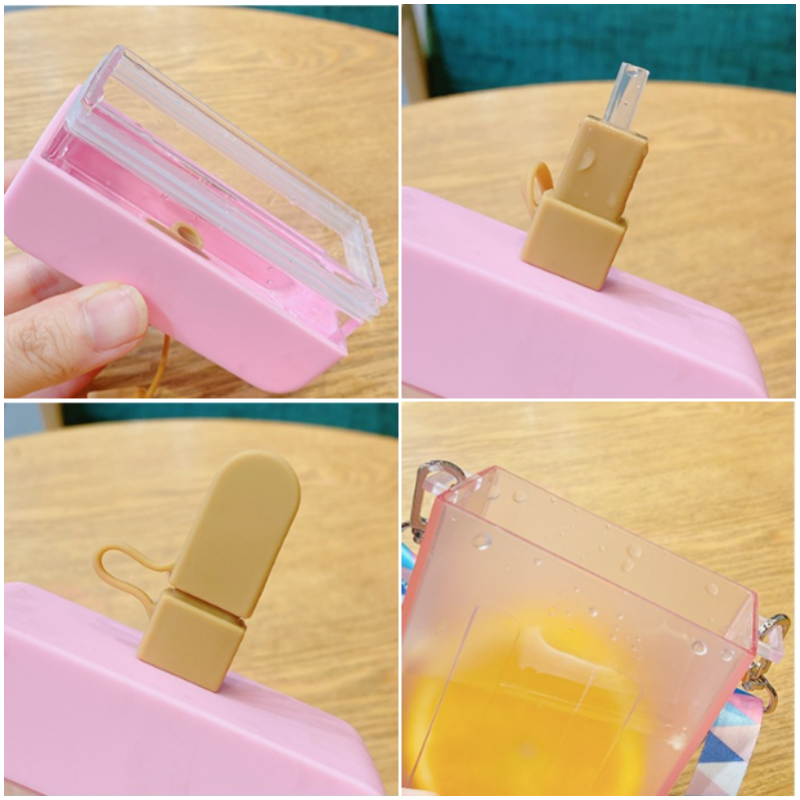 10oz Ice Cream shaped Plastic Drinking Water Bottle 3