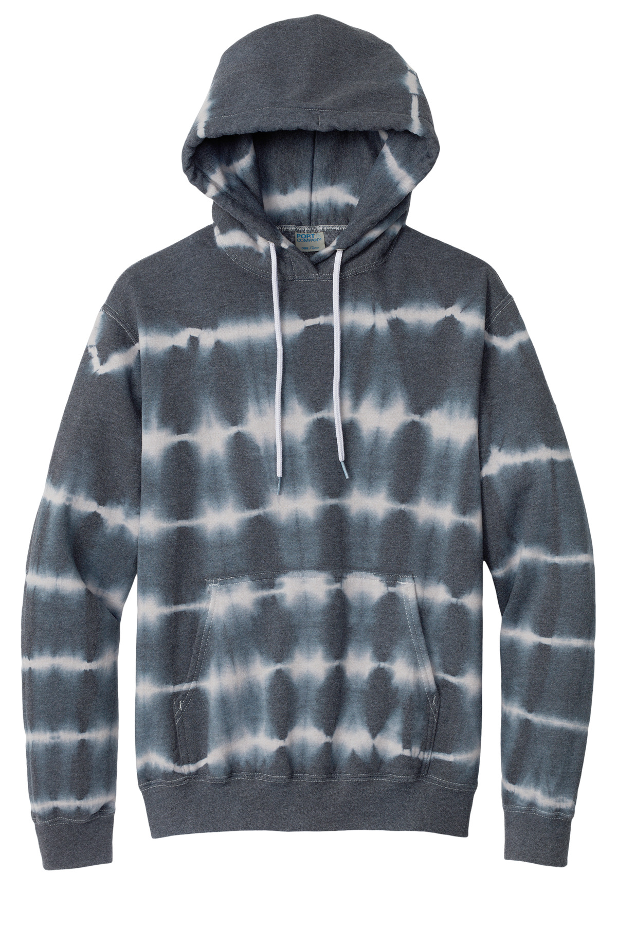 Port & Co Allover Stripe Tie-Dye Fleece PC143 9