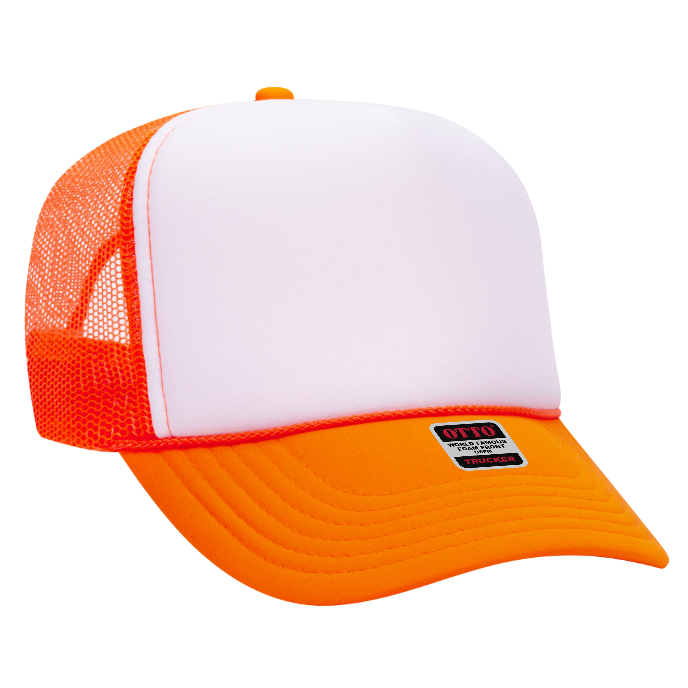 OTTO CAP® 5 Panel High Crown Mesh Back Trucker Hat 269
