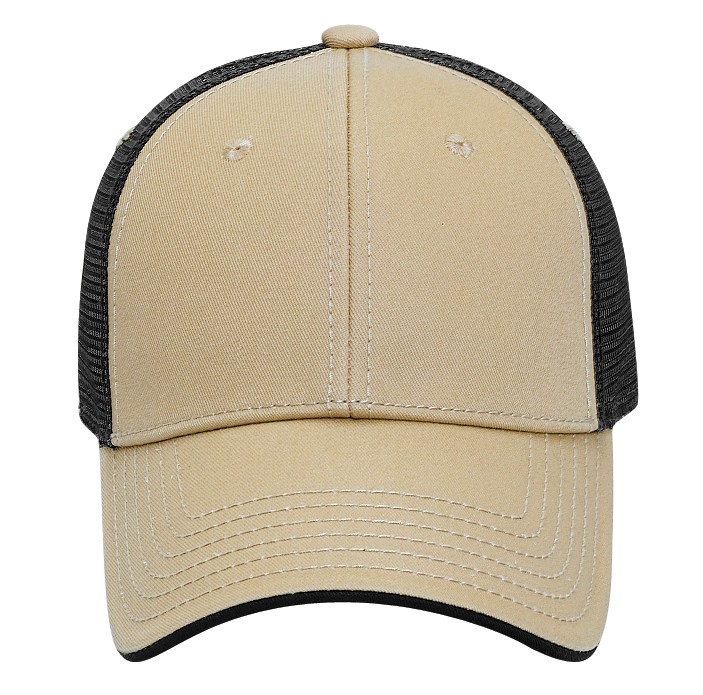 OTTO CAP® 6 Panel Low Profile Mesh Back Trucker Hat 56
