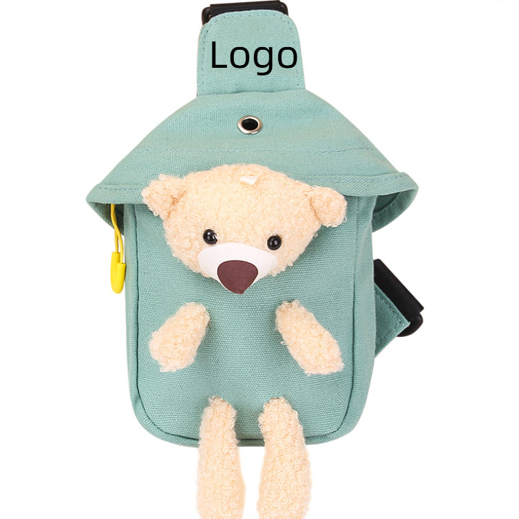 Fashion Cartoon Cool Little Bear Underarm Bag 2