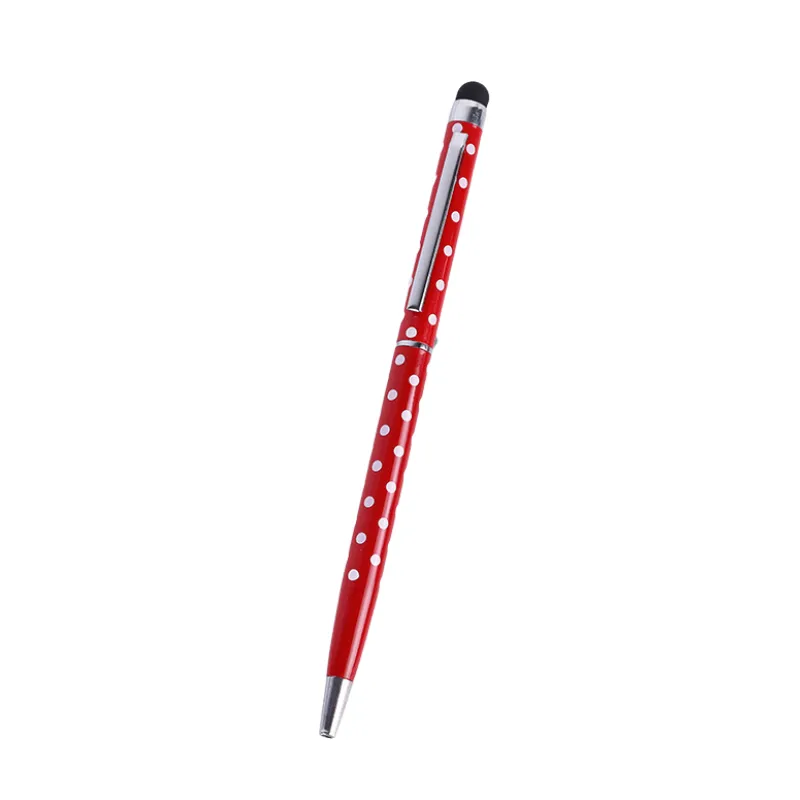 Click Metal Pen 5.3x0.3 Inch Durable Ballpoint with Stylus 4