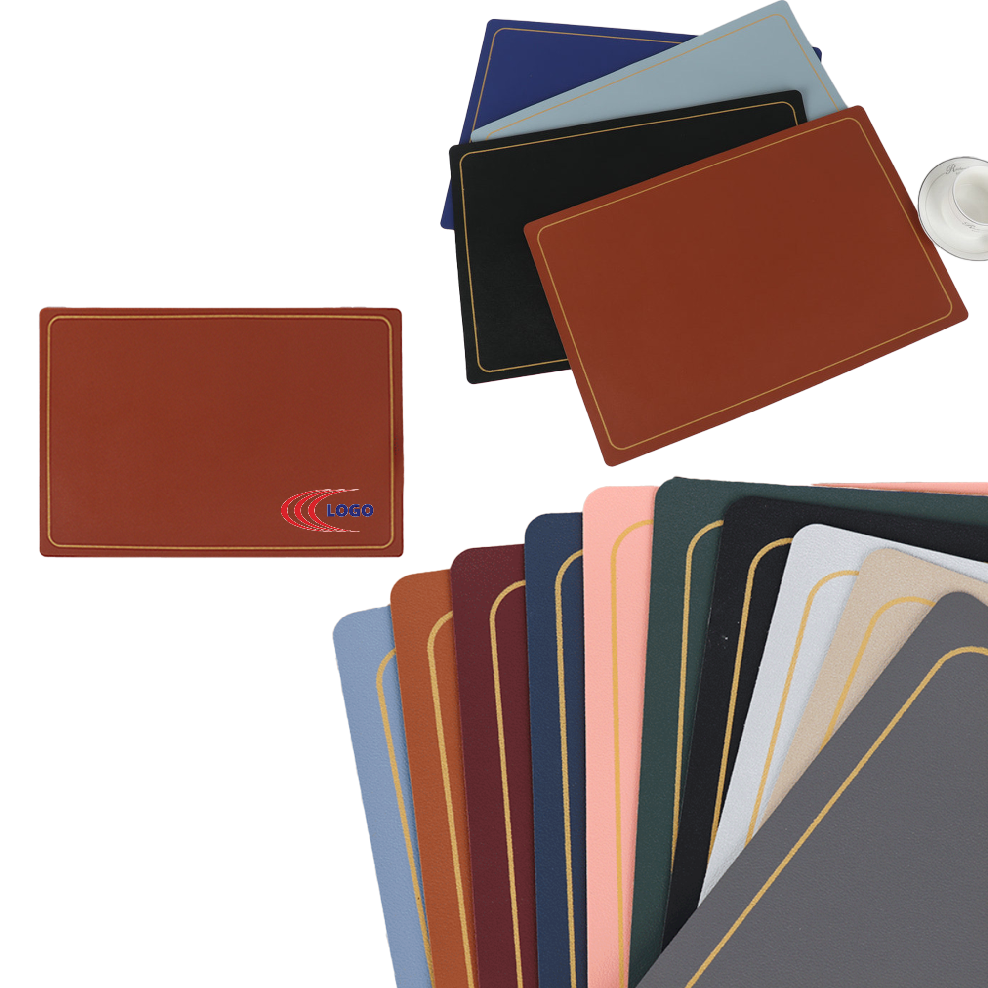 Wipeable PU Table Pad ?C Spill & Heat Protection for Daily Meals 1