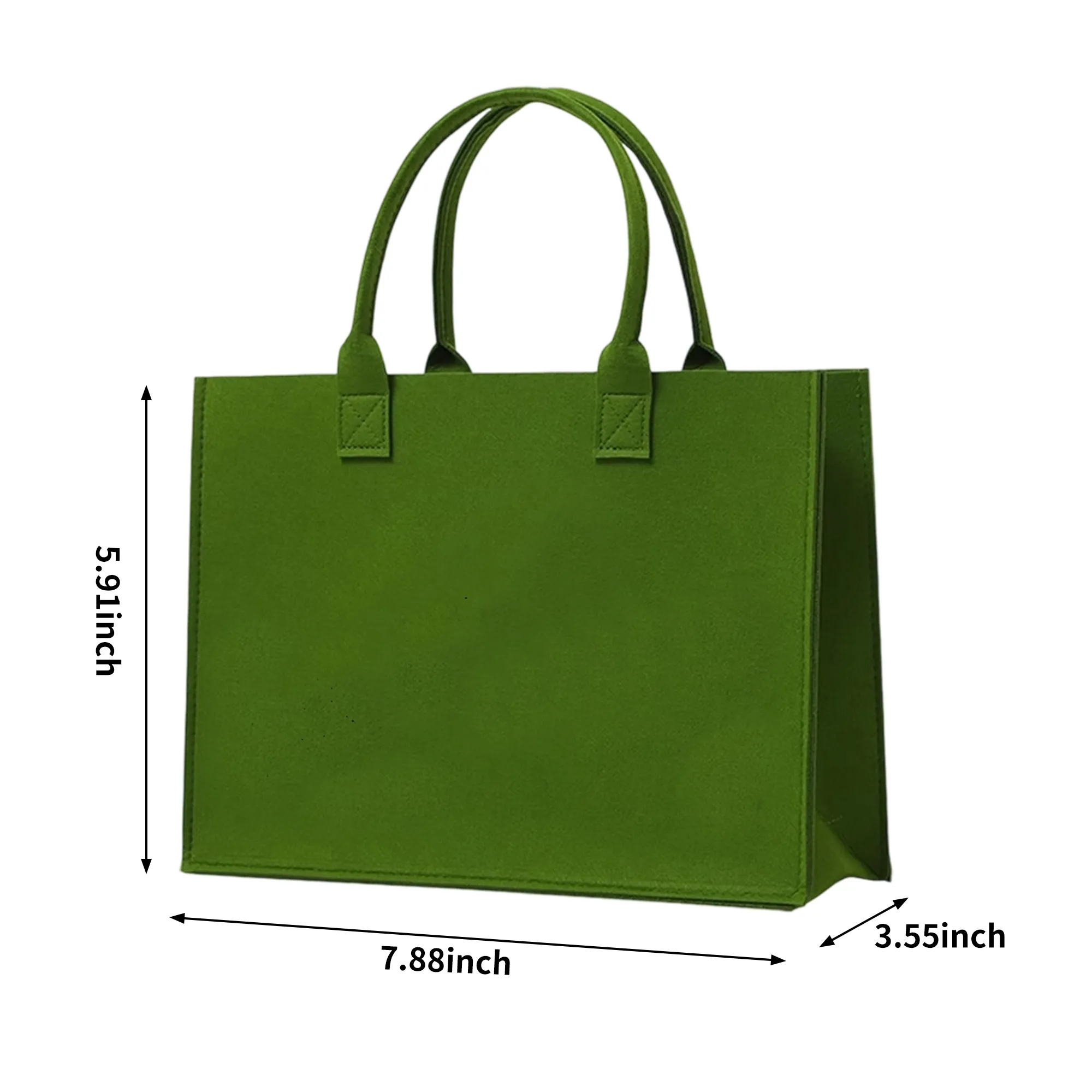 Stylish Felt Tote Bag for Daily Use and Promotions 5