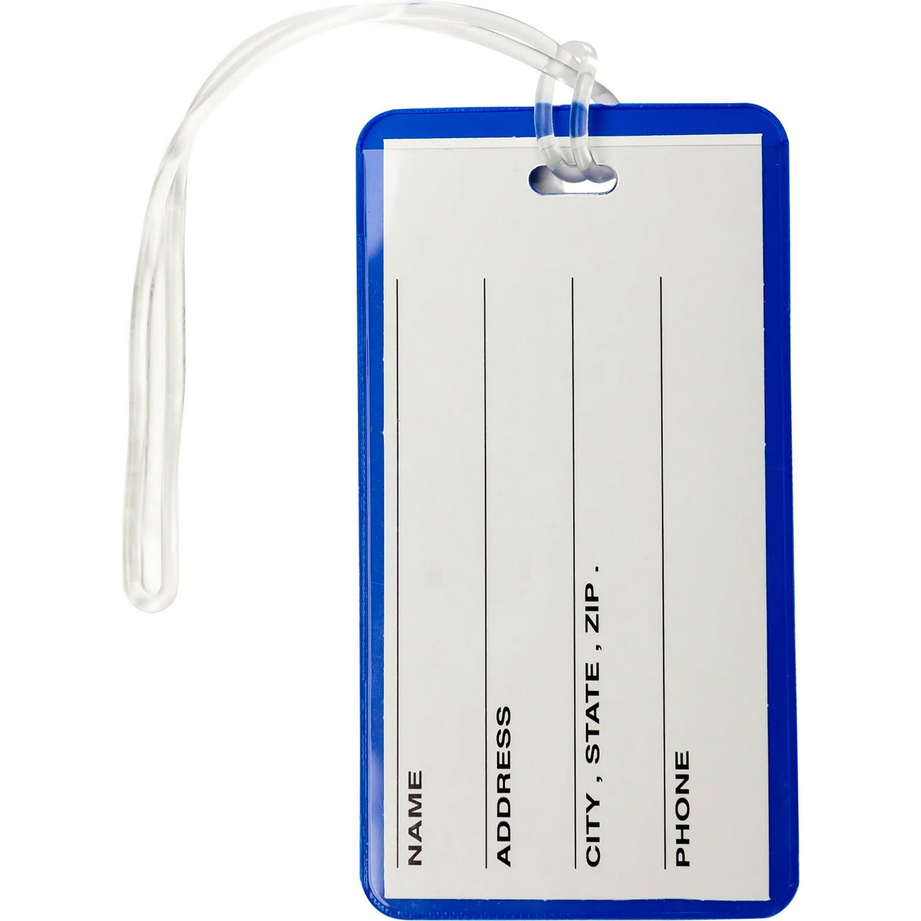 Custom Hi Flyer Travel Pvc Luggage Tags 11