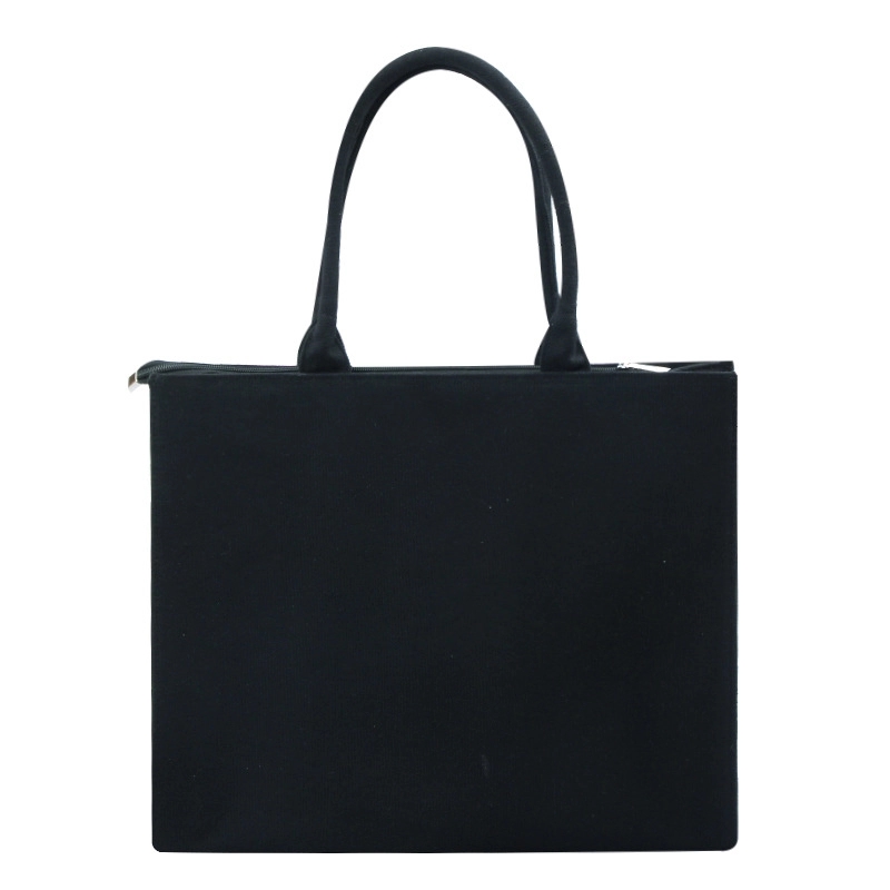 Custom Canvas Shopping Handbag & Eco-Friendly Tote Bag, custom tote bag with logo imprint 4