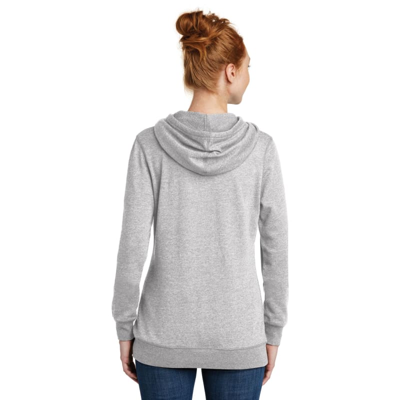 District Women's Lightweight Fleece Hoodie. 4