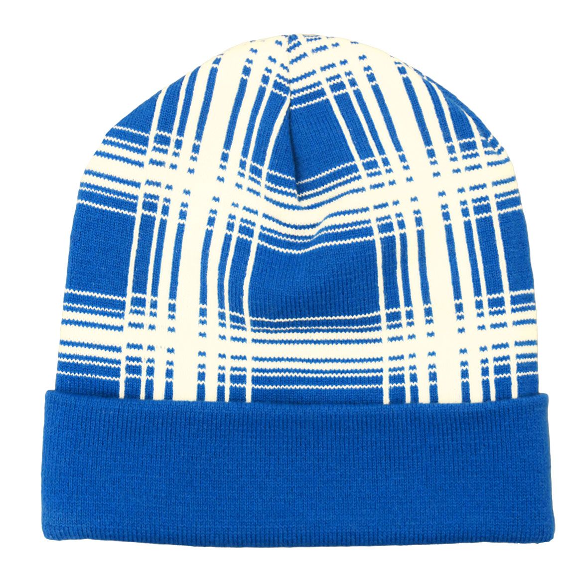 Mega-Plaid Beanie 5