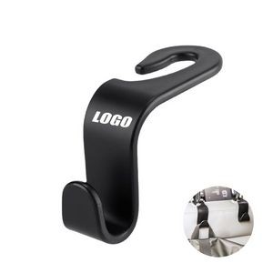 Durable Metal Car Chair Hooks With Silicone Covered Key Position 6