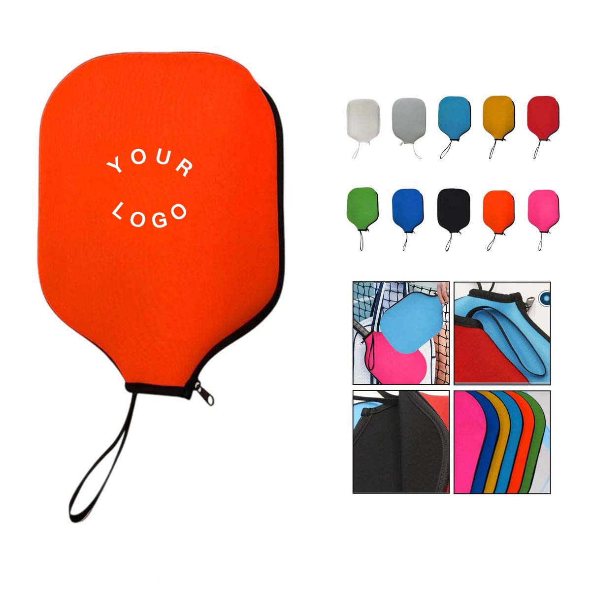 Neoprene Paddle Cover for Pickleball Players 5