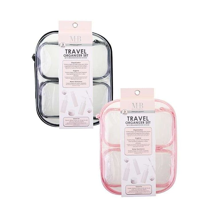 Cosmetic Travel Bag Sets - 3 Piece 2