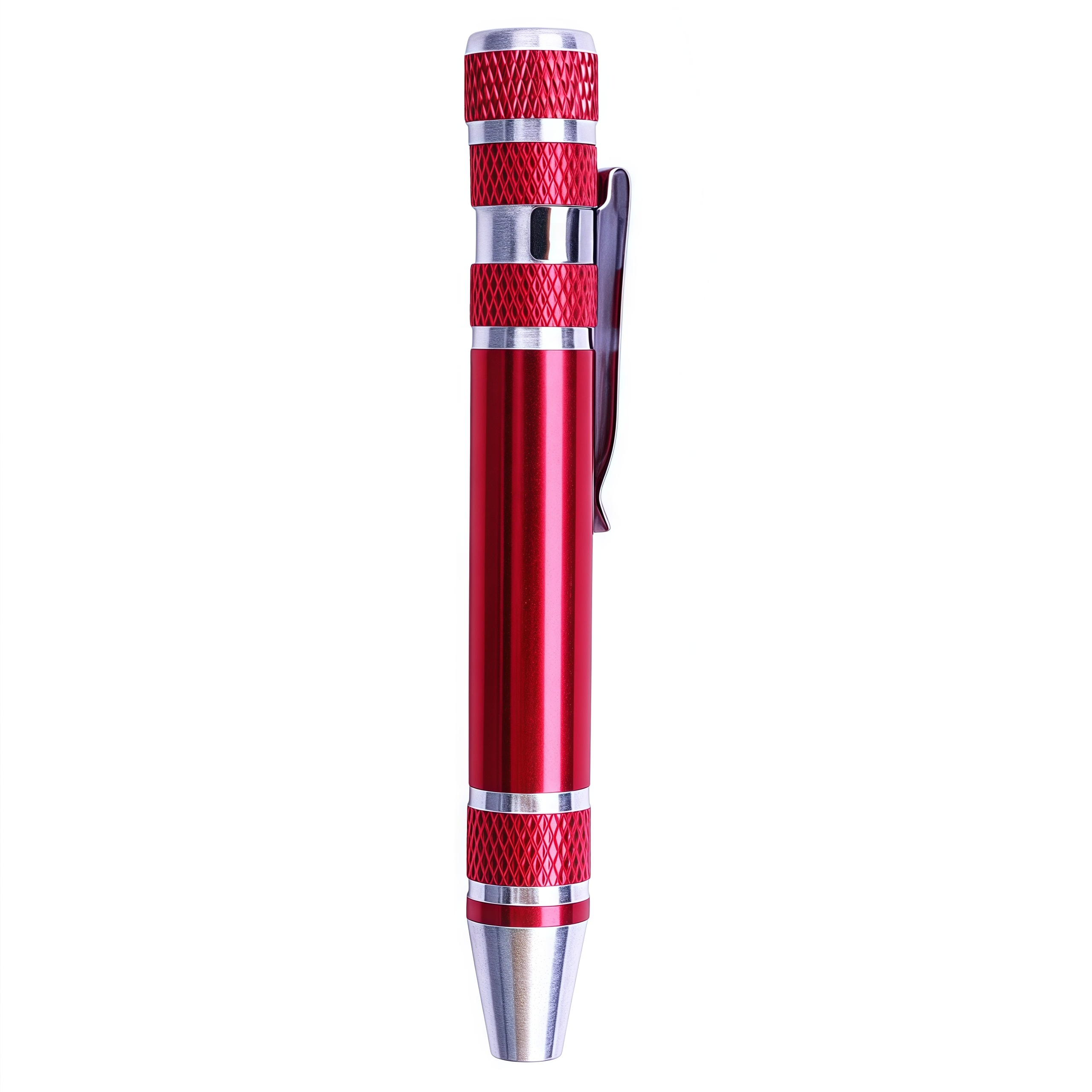 8-in-1 Pen Style Screwdriver Set with Aluminum Alloy Handle 5