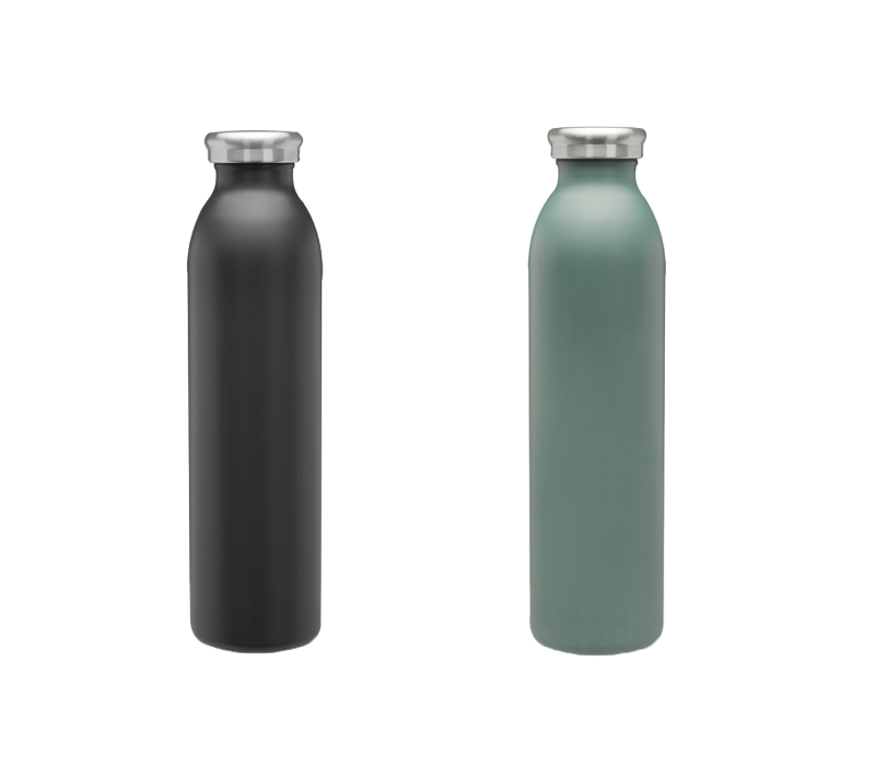 Double Wall Stainless Steel Water Bottle, 20 oz., custom water bottle with logo imprint 3