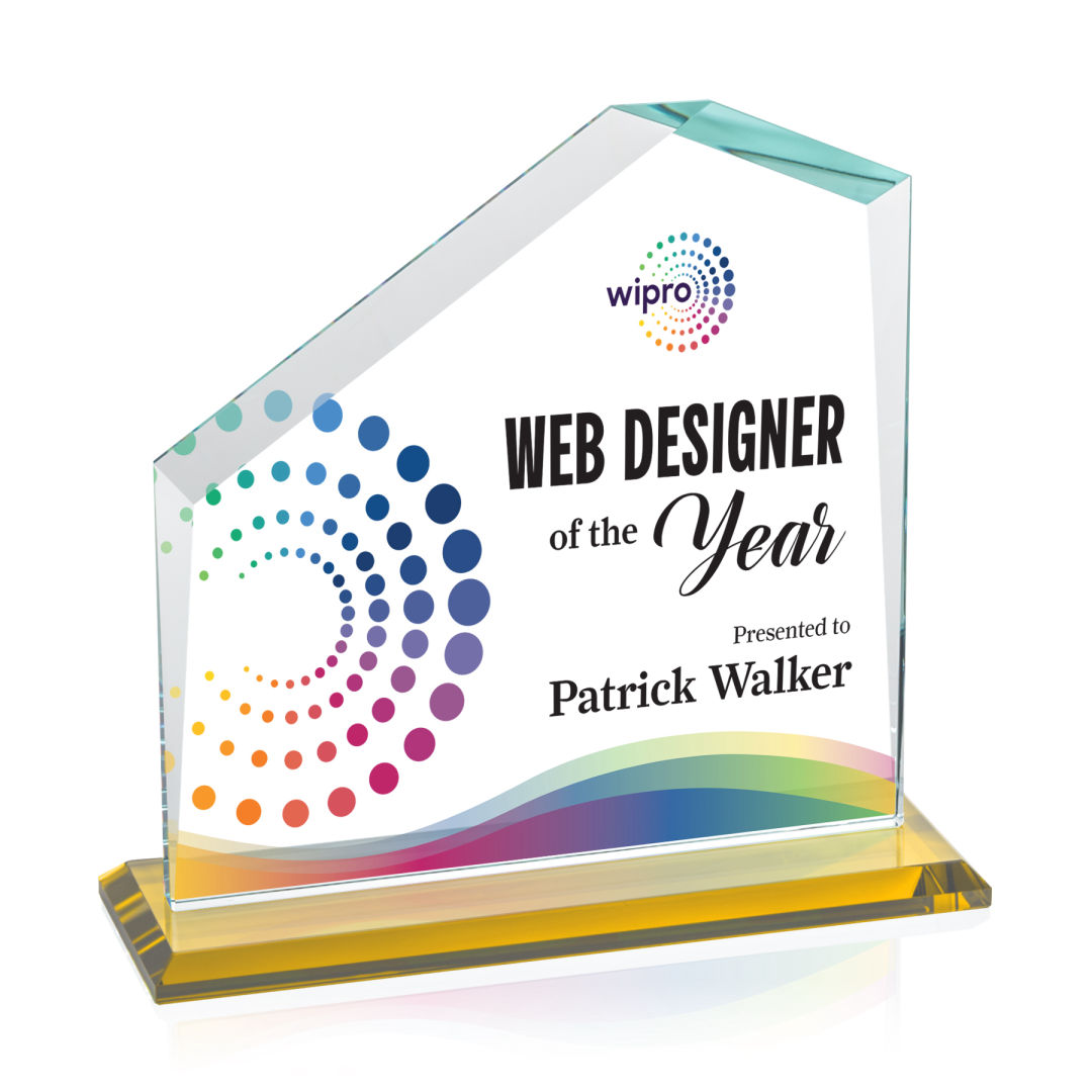 Fairmont VividPrint™ Award - Amber 6