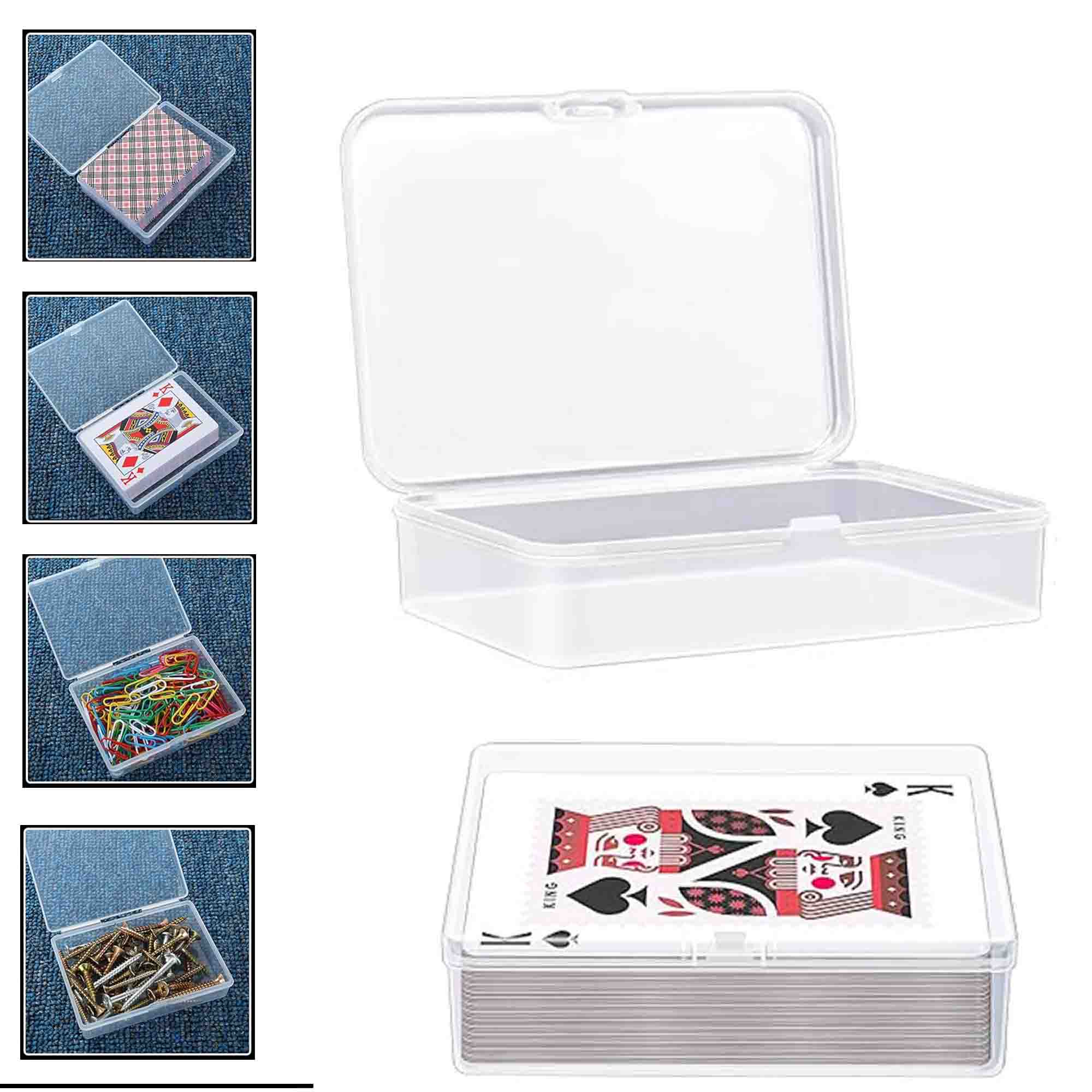 Double Clear Poker Playing Card Box 2