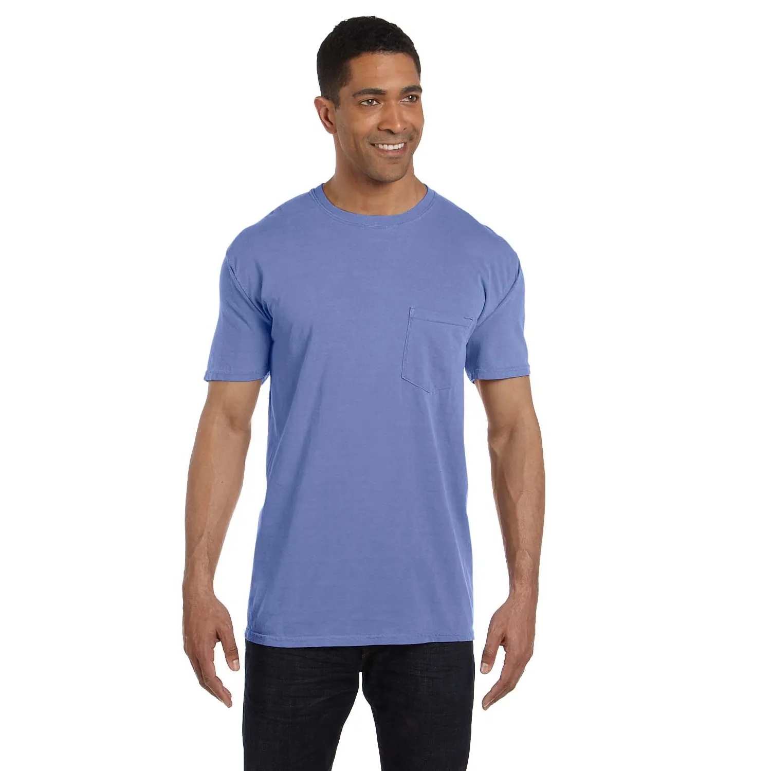 COMFORT COLORS ADULT HEAVYWEIGHT 6.1 OZ. POCKET T-SHIRT 119