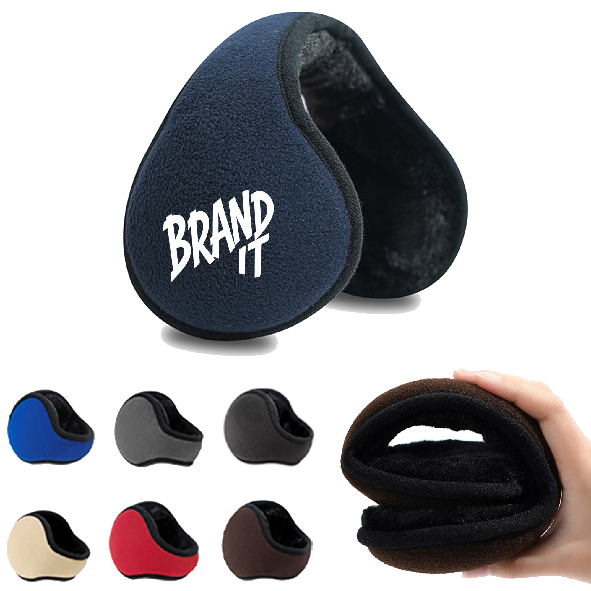 Winter Warm Fleece Ear Warmers 1