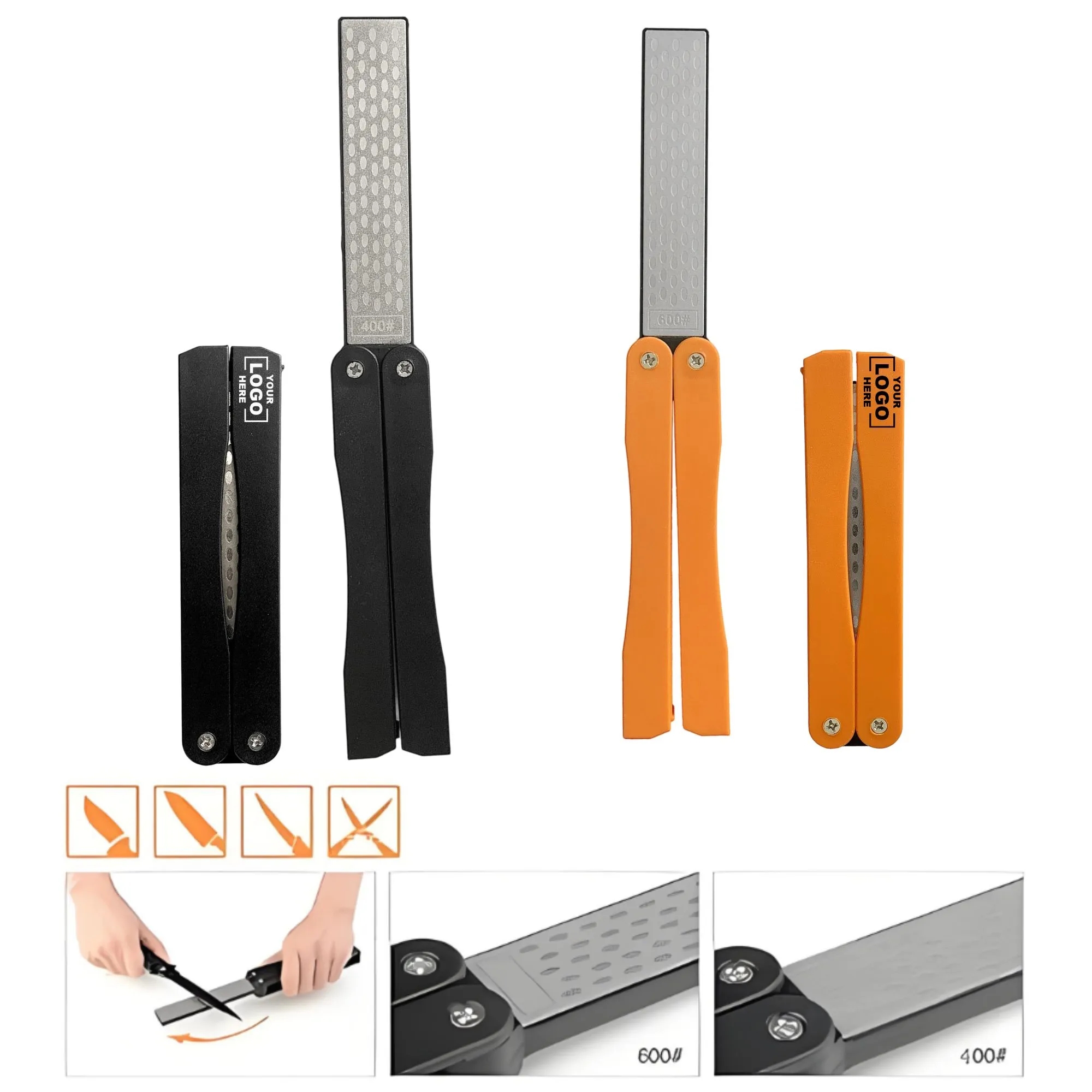Foldable Diamond Double-Sided Sharpening Stone Free Shipping