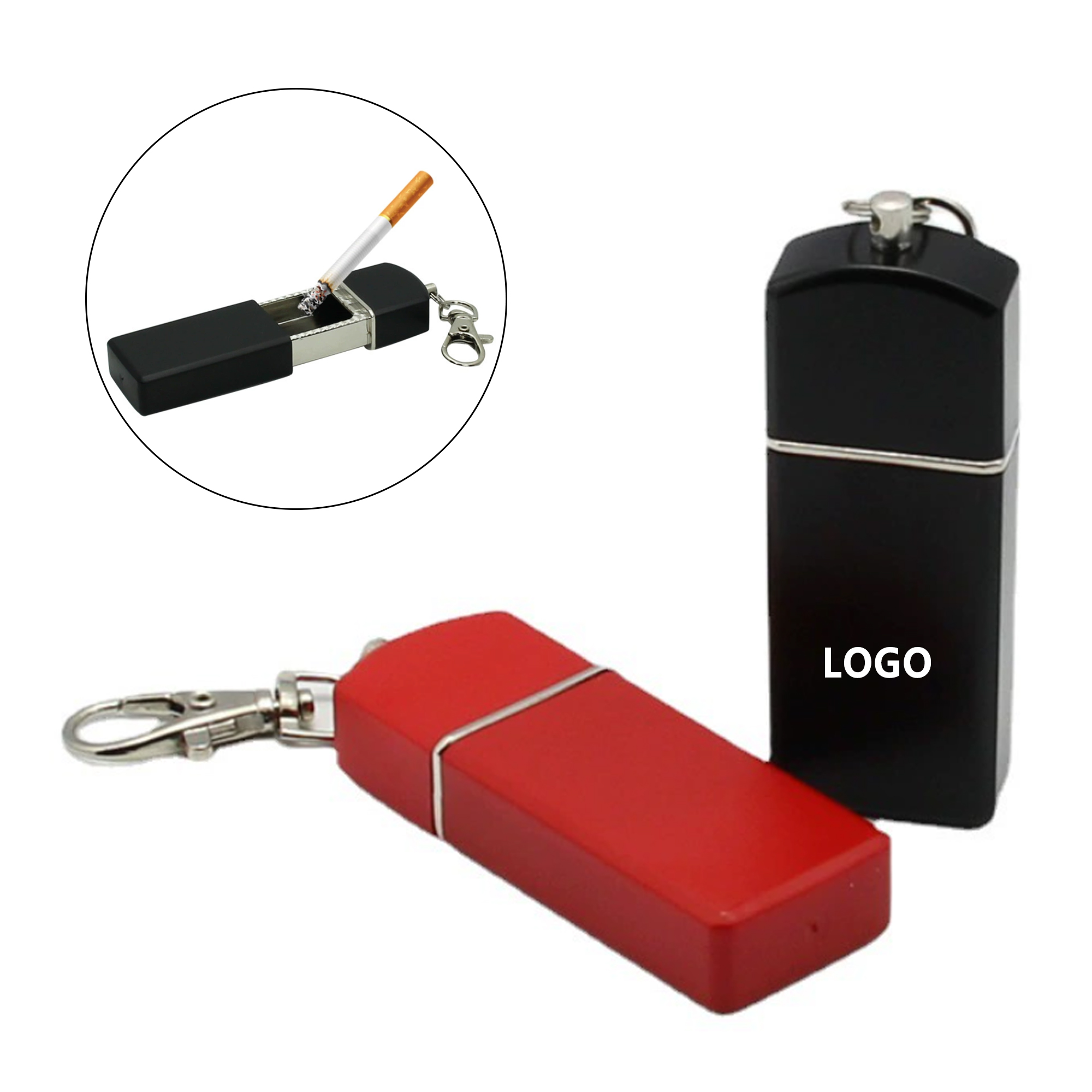 Portable Pocket Ashtray With Keychain 1