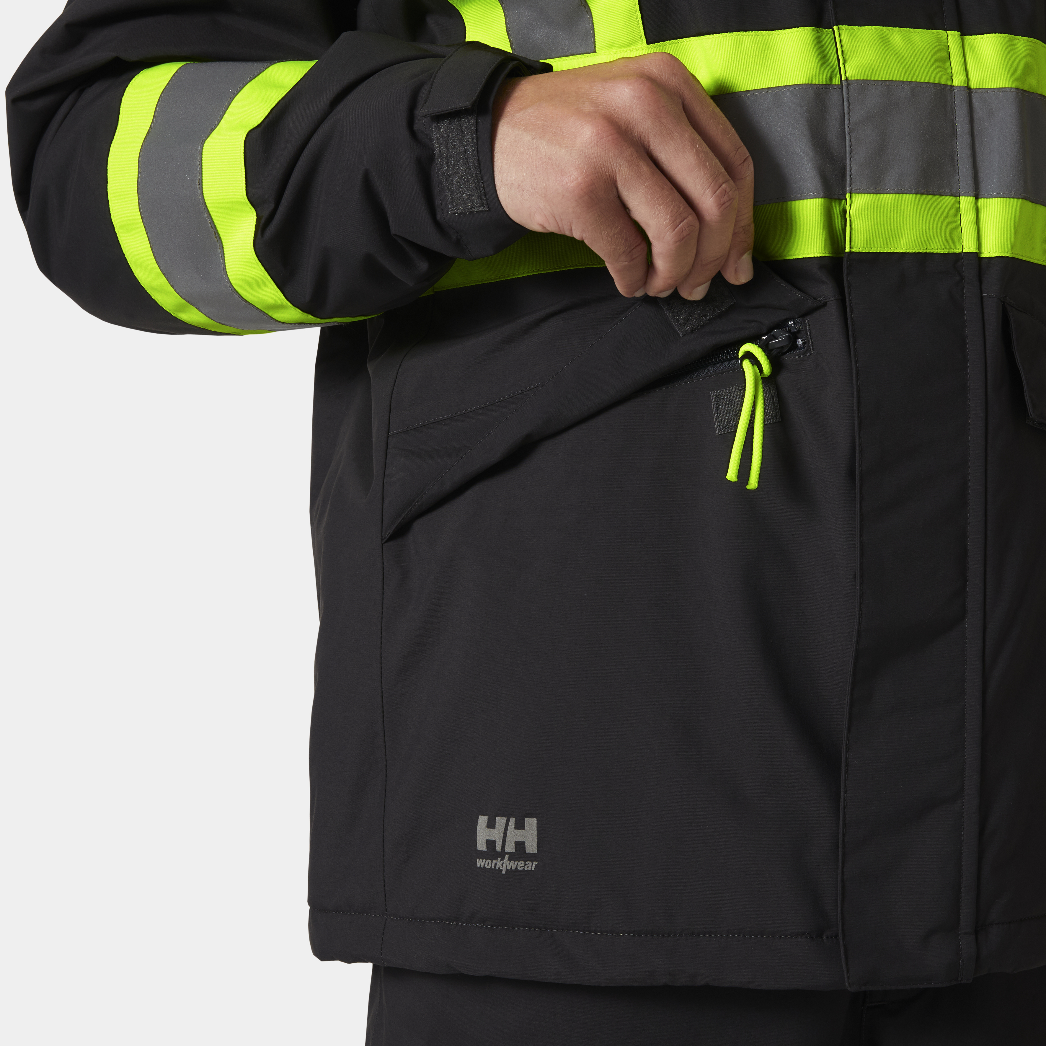 Helly Hansen Men's Alta Hi Vis Insulated Winter Jacket CSA 5