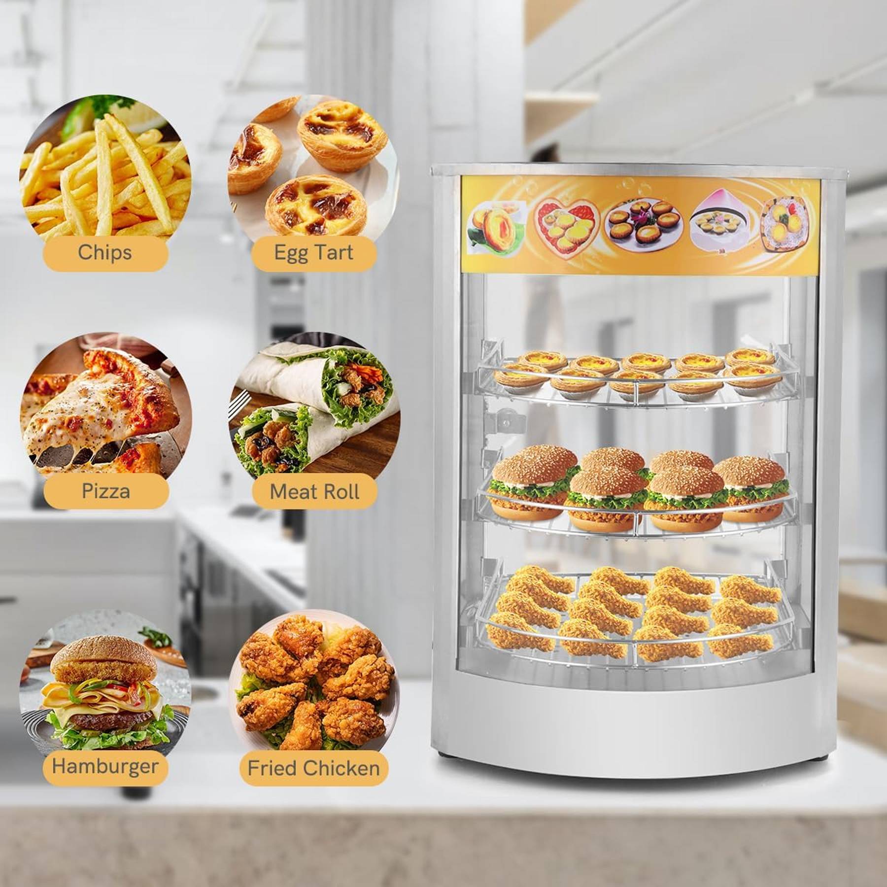 Food Warmer Display Case 8