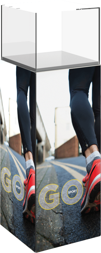 MODify Pedestal 02 with Acyrlic Top