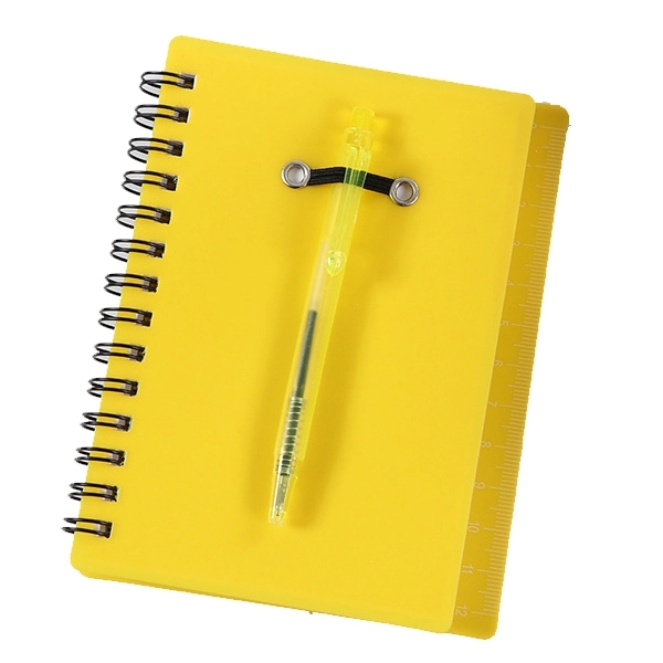Spiral Jotter with pen 9