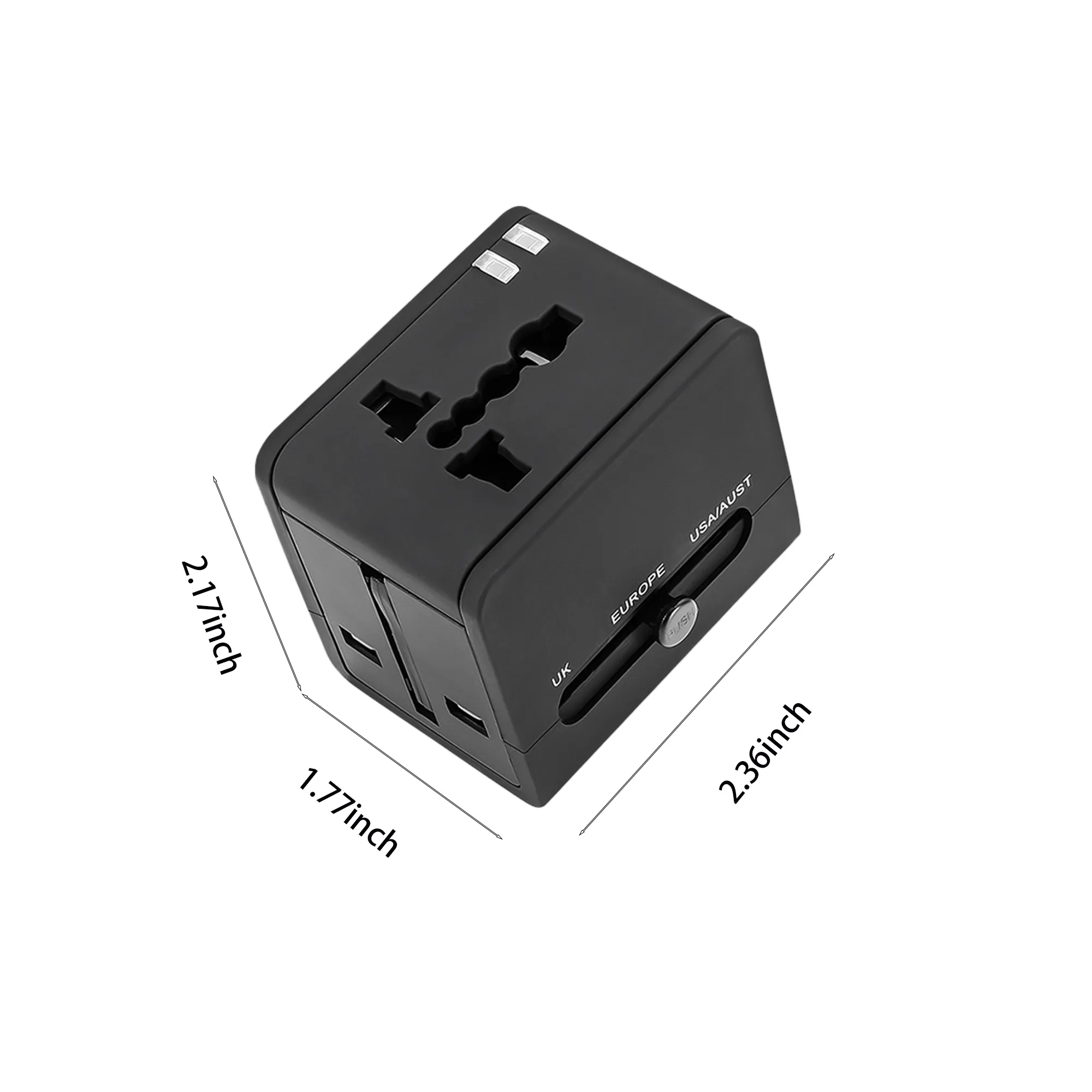 2.1A Universal Travel Adapter MOQ 50 PCS 3