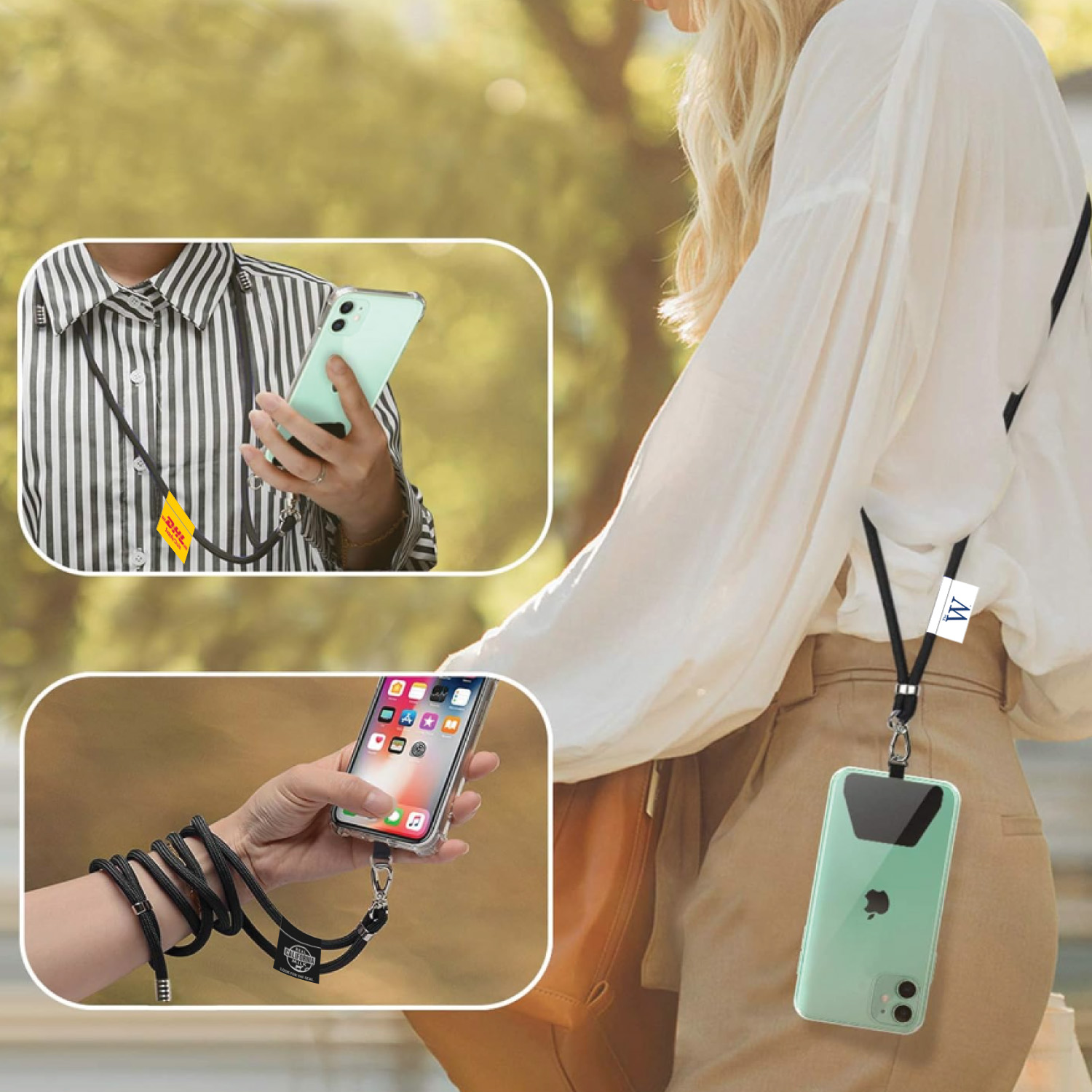Crossbody Adjustable Lanyard Phone Holder 6