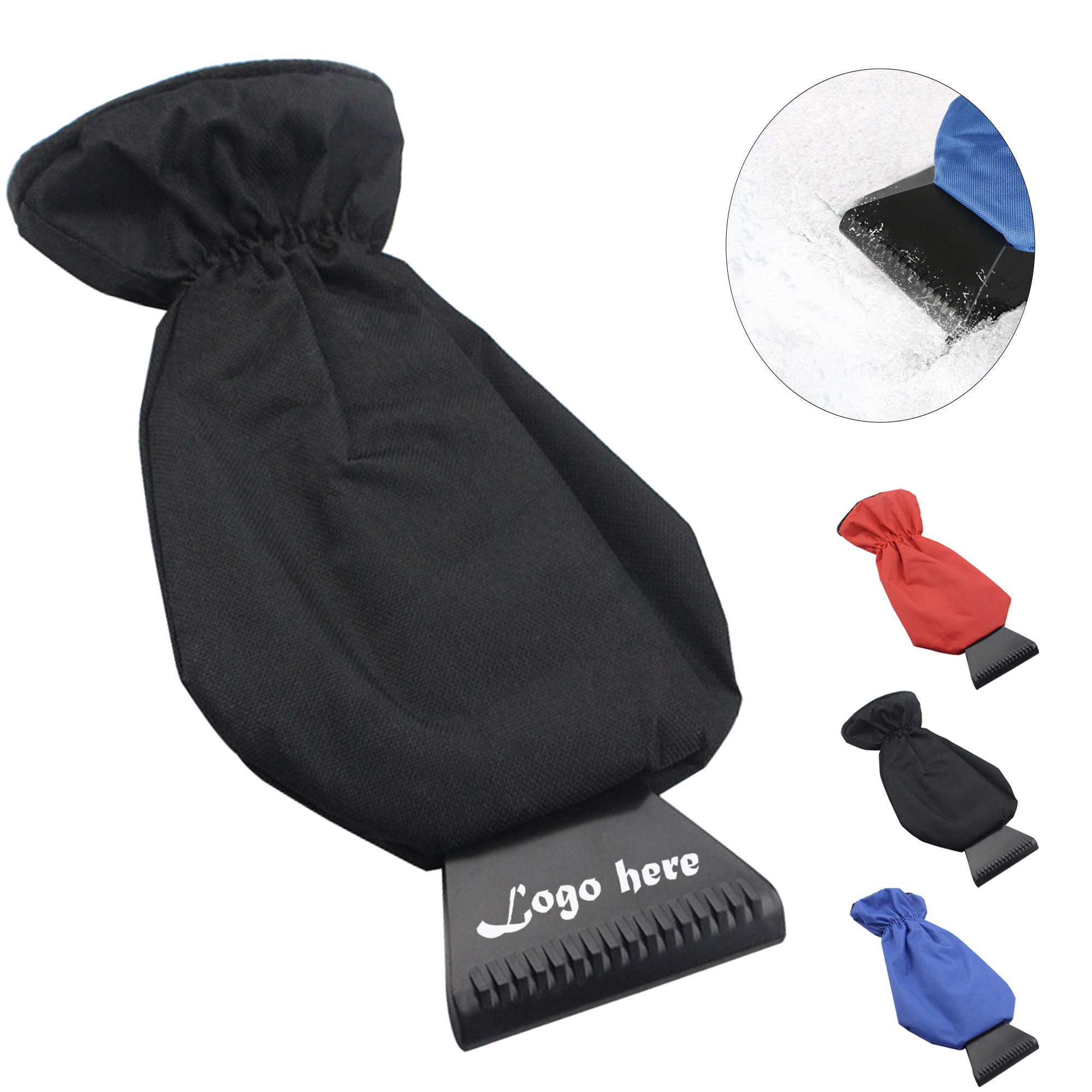Car Emergency Snow Shovel with Gloves 2