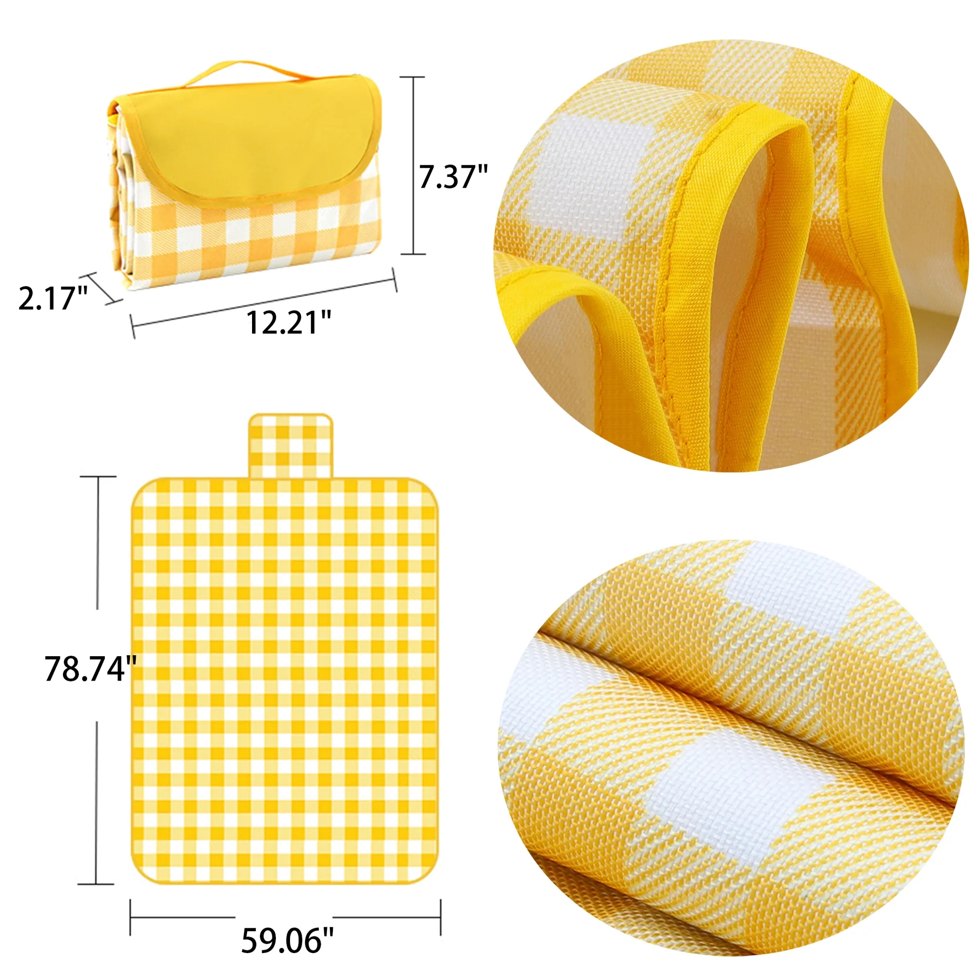 Outdoor Camping Blanket Foldable Portable Picnic Mat 3
