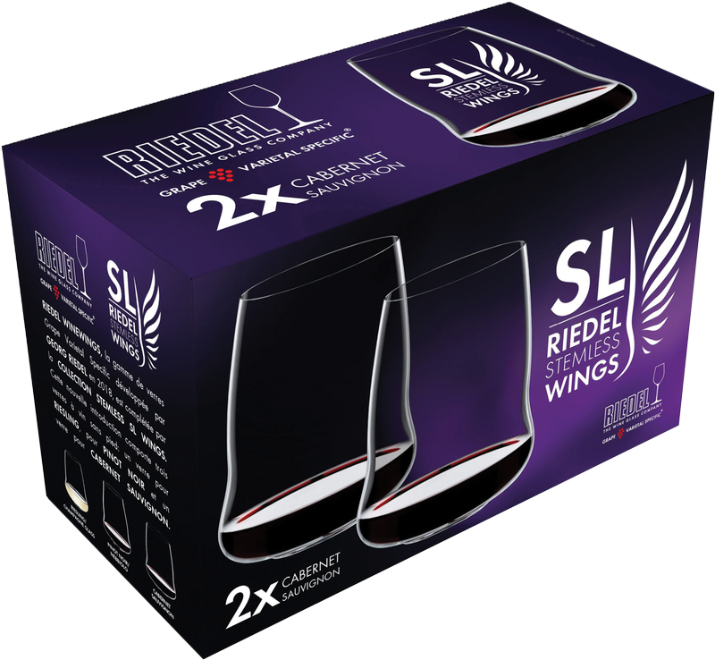 24 oz. Stemless Wings Series Cabernet - Set of 2 3