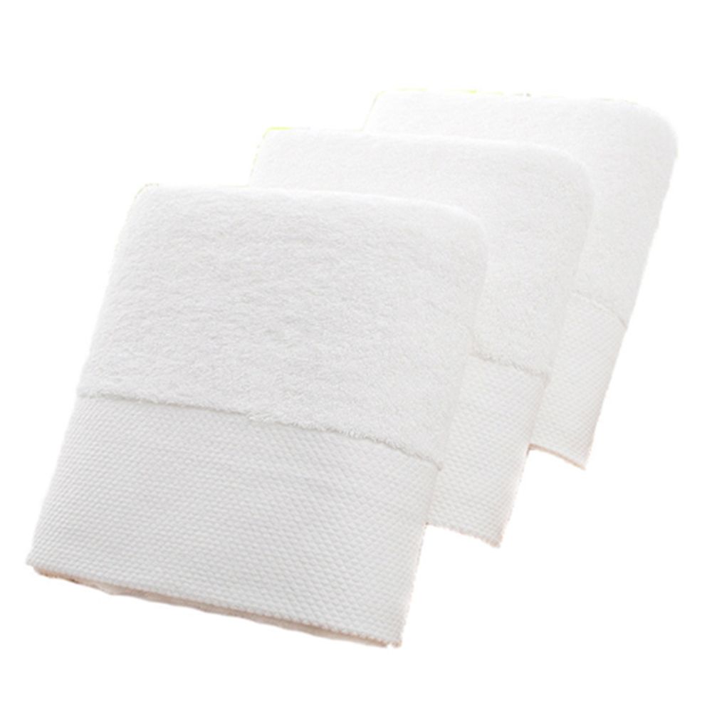 Premium Blank White Hotel Bath Towel 2