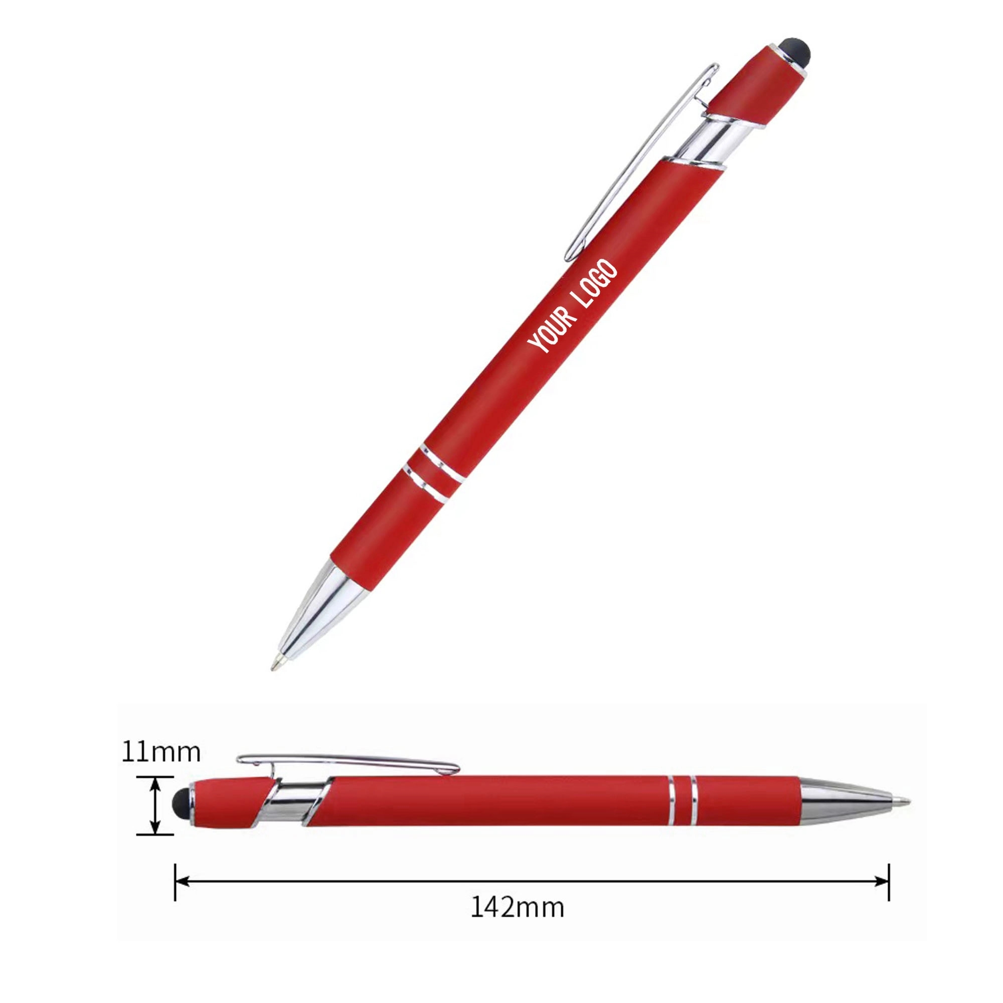 Metal Soft Pen With Stylus MOQ 100PCS 3