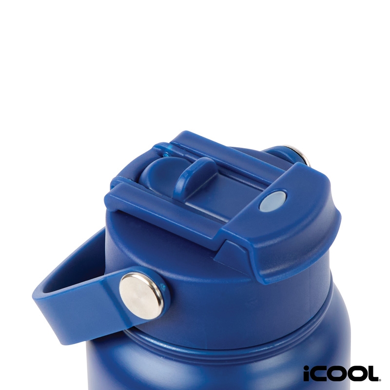 iCOOL® Glenwood 35 oz. Double Wall, Recycled Stainless Steel Water Bottle 87