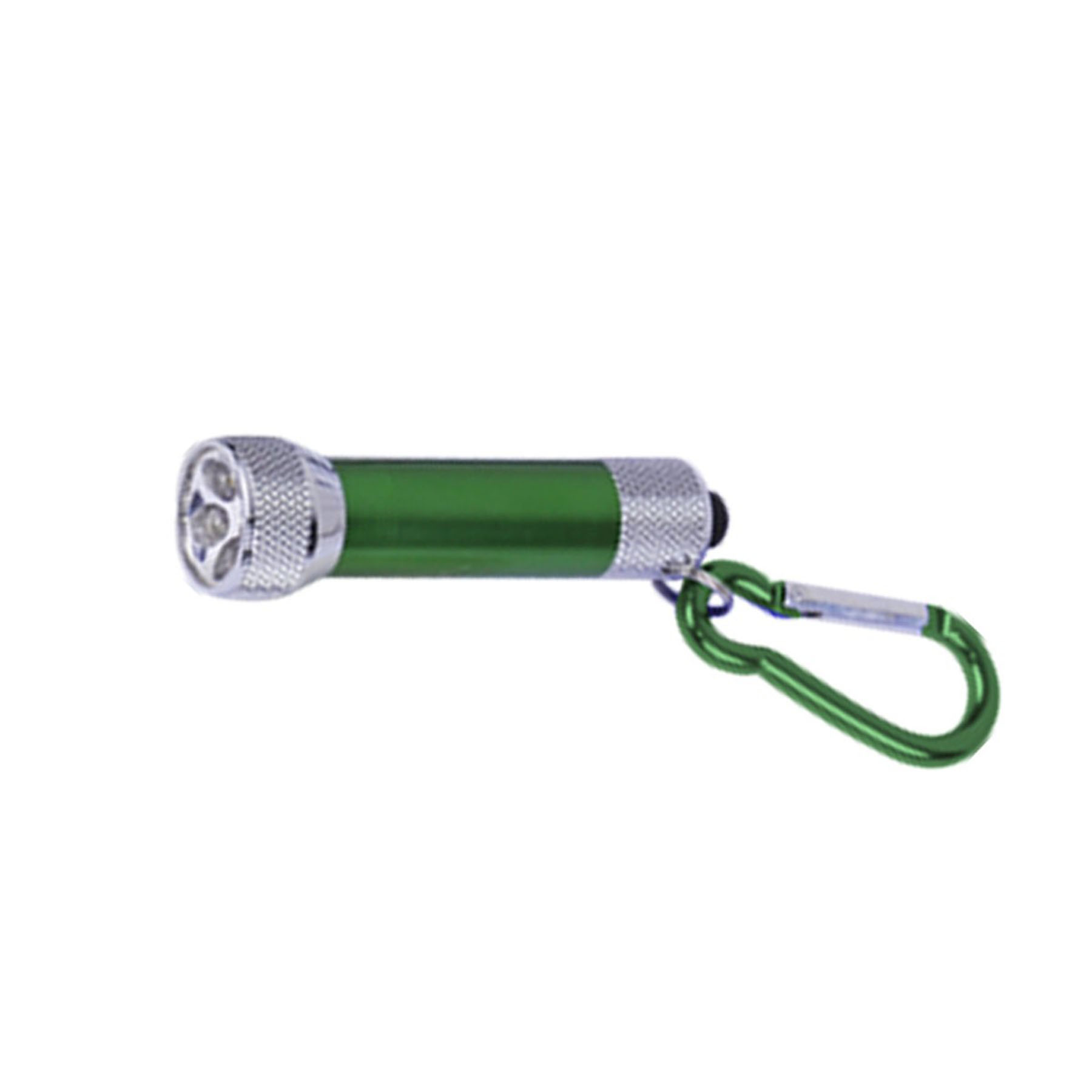 5 LED Metal flashlight with carabiner 8