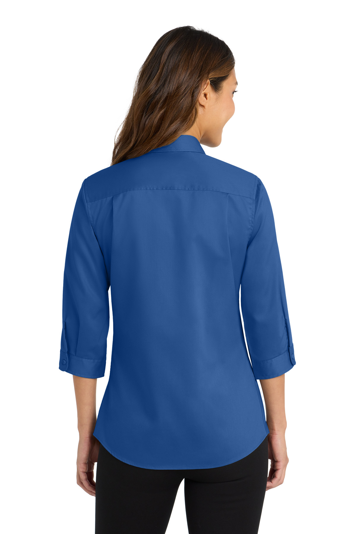 Port Authority Women's 3/4-Sleeve SuperPro Twill Shirt. L665 46