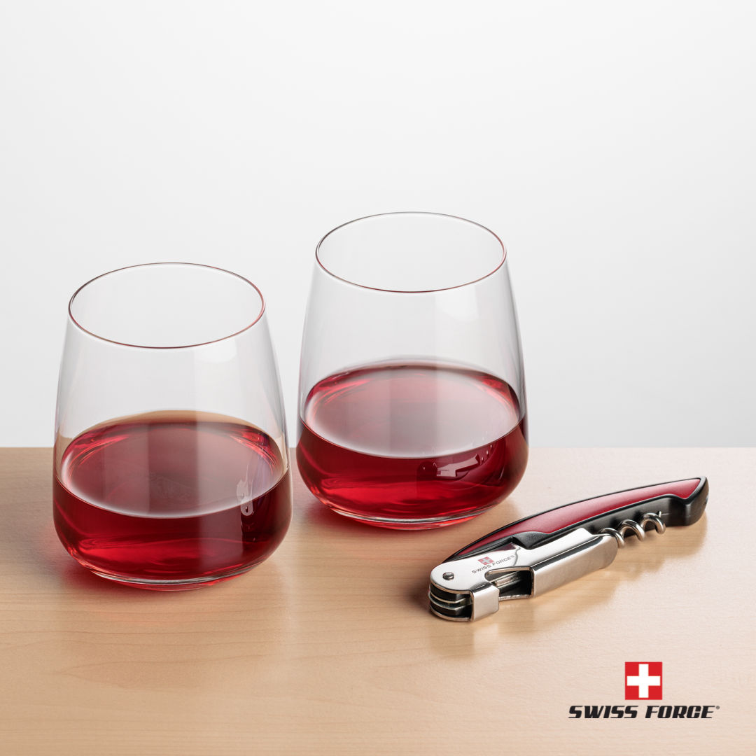 Swiss Force® Opener & Dunhill Stemless Wine 3