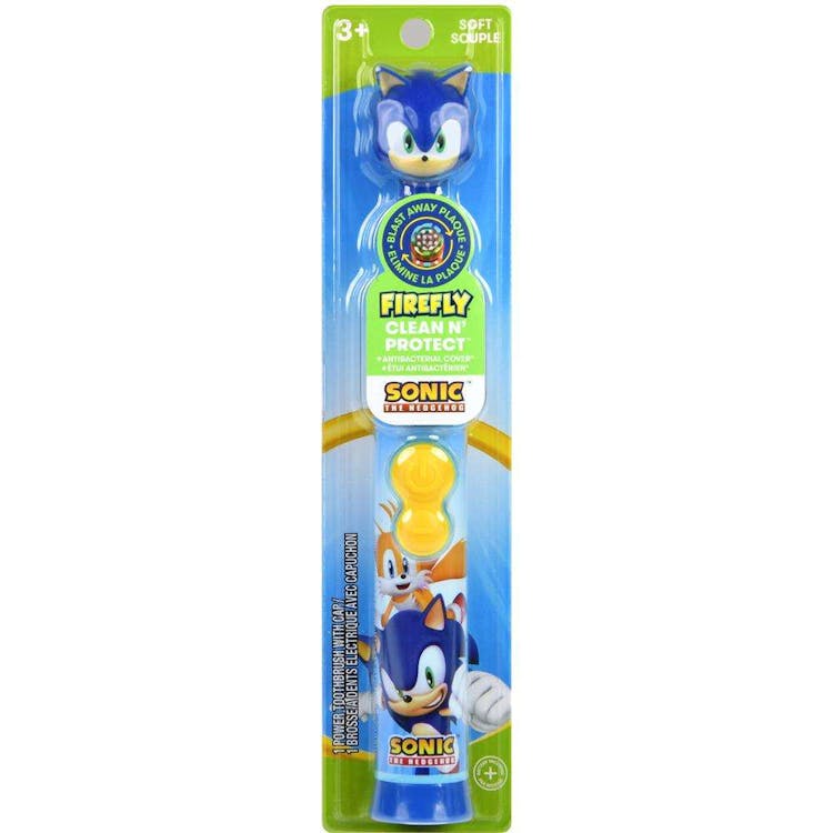 Kids Battery Powered Electric Toothbrush Sonic the Hedgehog 1 Ct 1