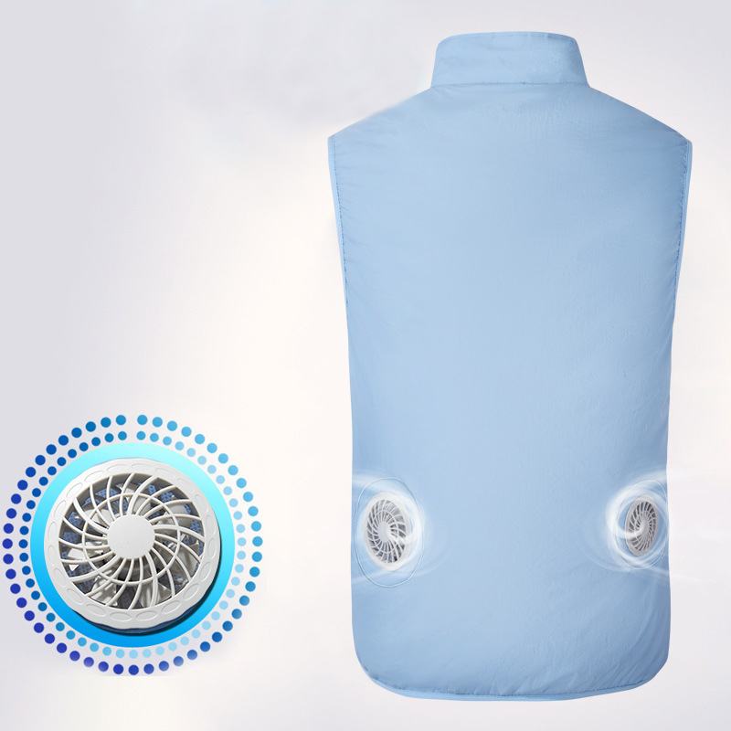 Wear-resistant Cooling Vest With Fan Outside 3